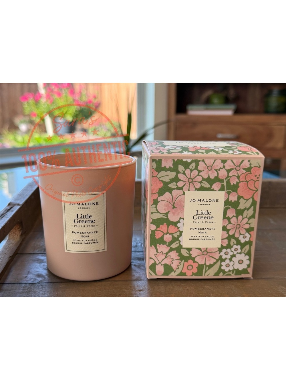 Jo Malone London Little Greene Pomegranate Noir Scented Candle 7oz/200g NIB